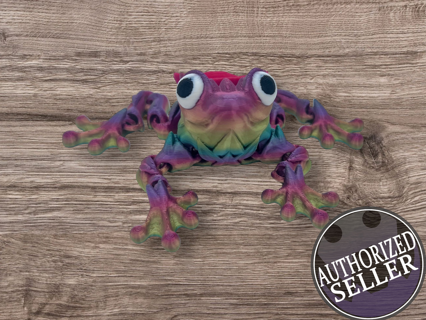 3D Printed Rose Frog