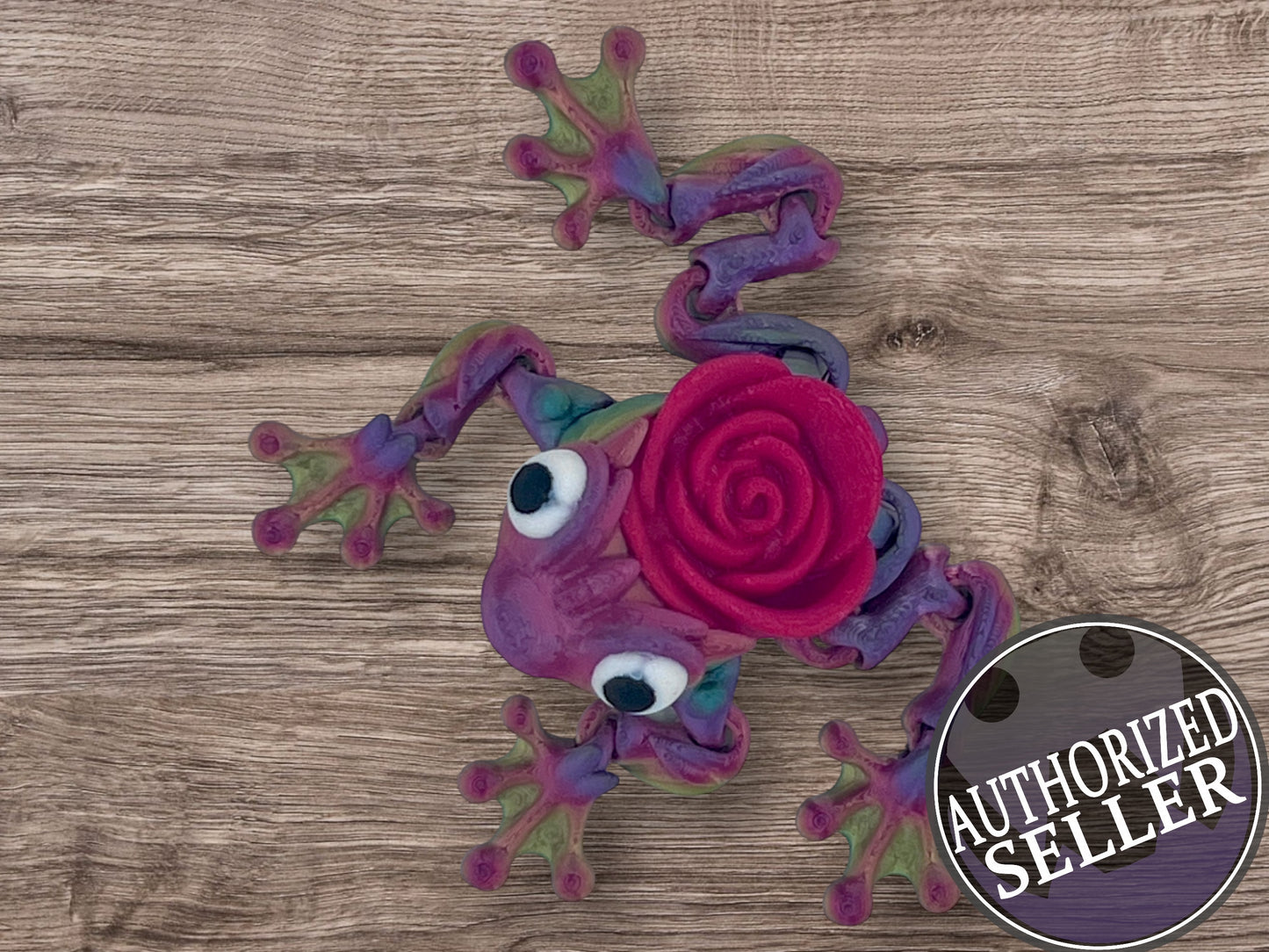 3D Printed Rose Frog