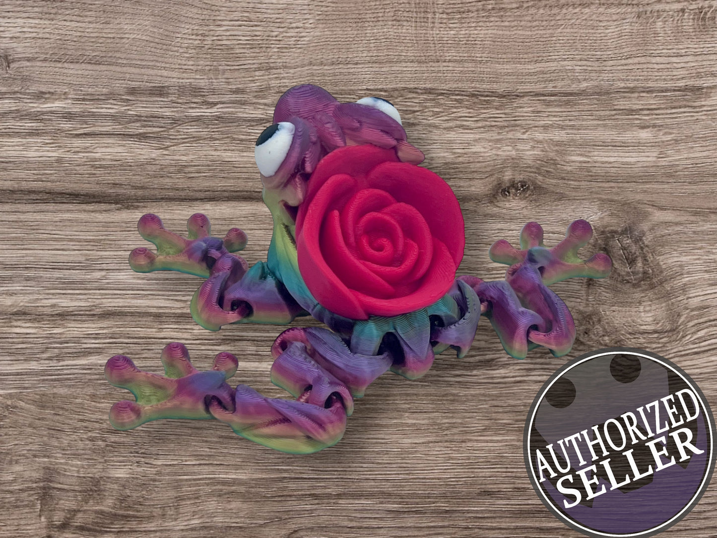 3D Printed Rose Frog