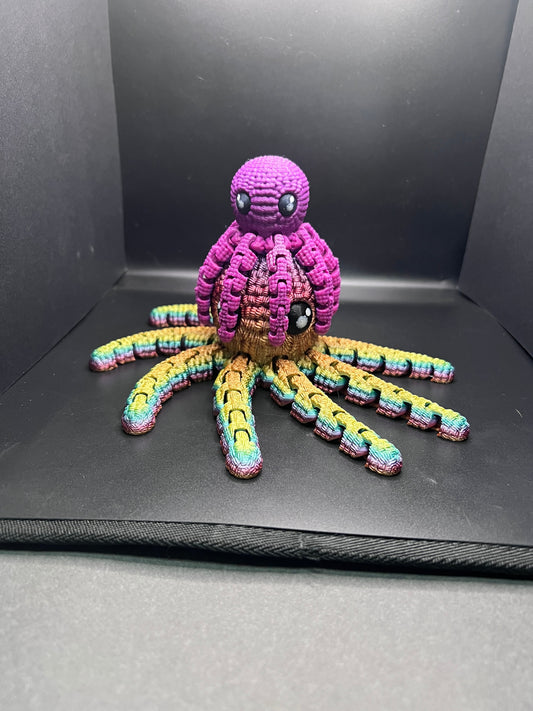 3D Printed Crochet Style Octopus