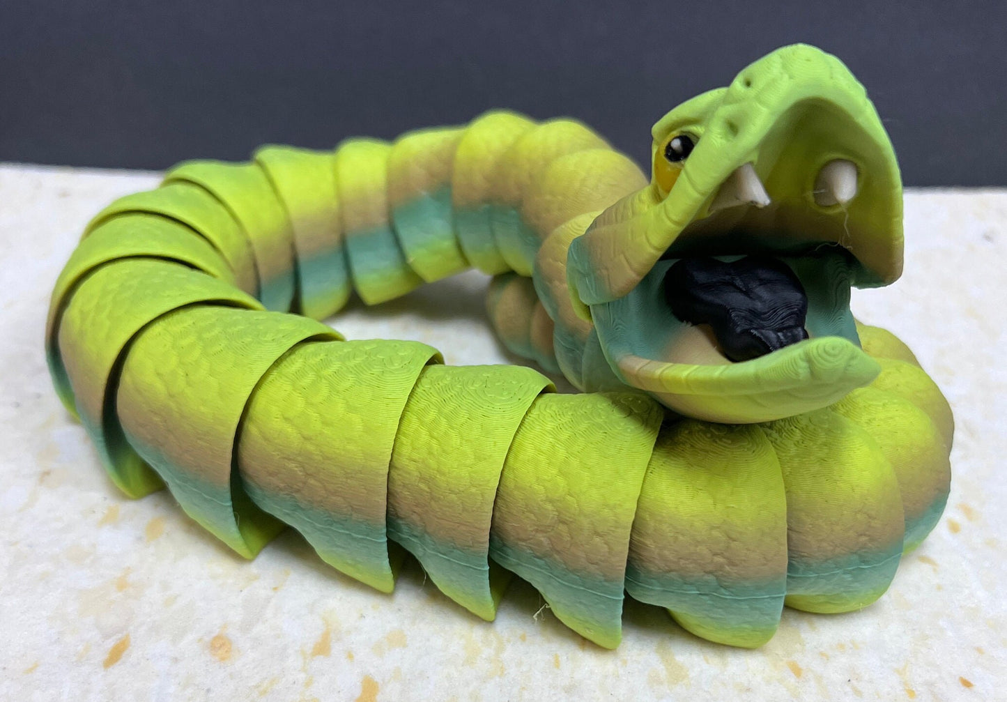 3D Printed Rattlesnake